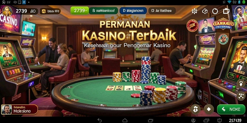 Screenshot gameplay <strong>2739</strong> menunjukkan keseruan bermain Kasino.