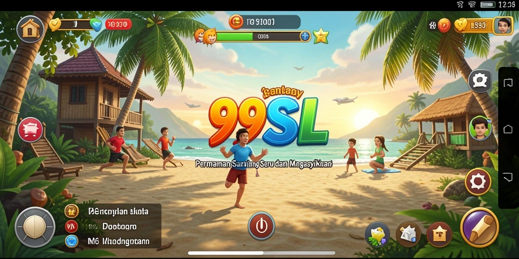 Tampilan gameplay seru dan interaktif dari 99SL di perangkat mobile.