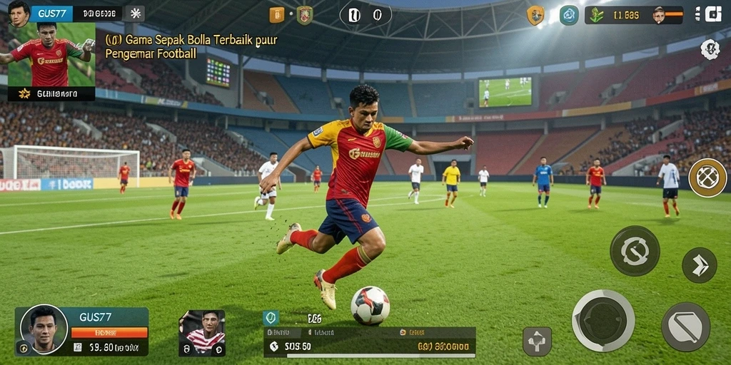 Gameplay seru di GUS77 dengan aksi sepak bola yang mendebarkan.