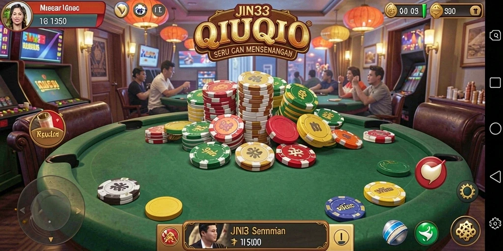 Gameplay menarik dari JIN33 dalam permainan QiuQiu.
