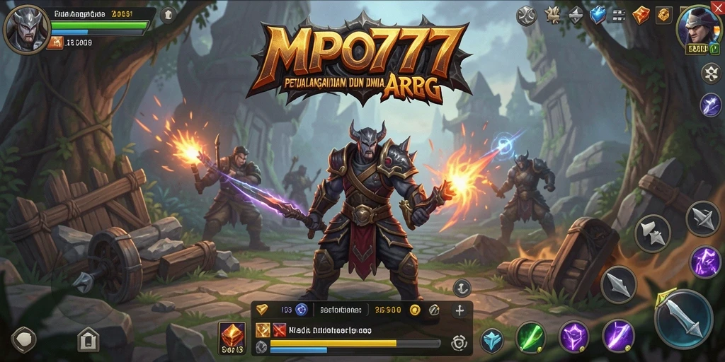 Tampilan gameplay MPO777 yang seru dan mendebarkan dalam dunia ARPG.