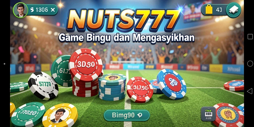 Tampilan gameplay seru dan dinamis dalam NUTS777 untuk Bingo.