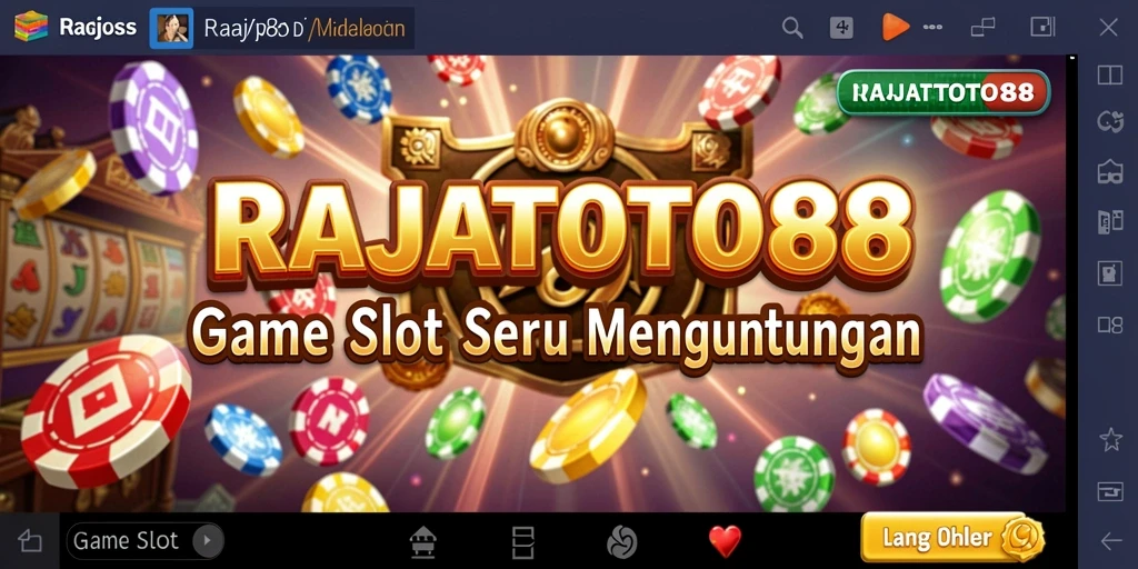 Gameplay seru RAJATOTO88 dengan berbagai tema Slot yang menarik.