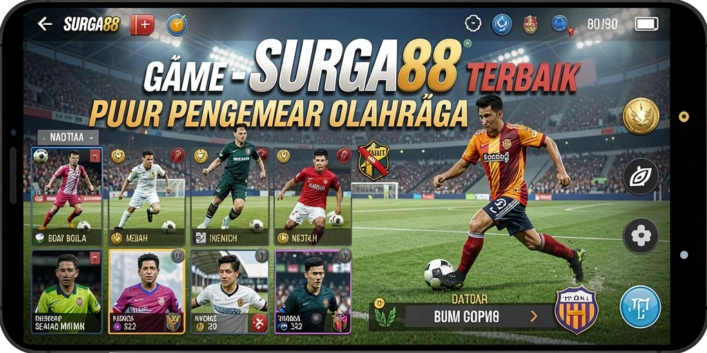 Tampilan gameplay SURGA88 yang mendebarkan dan realistis.