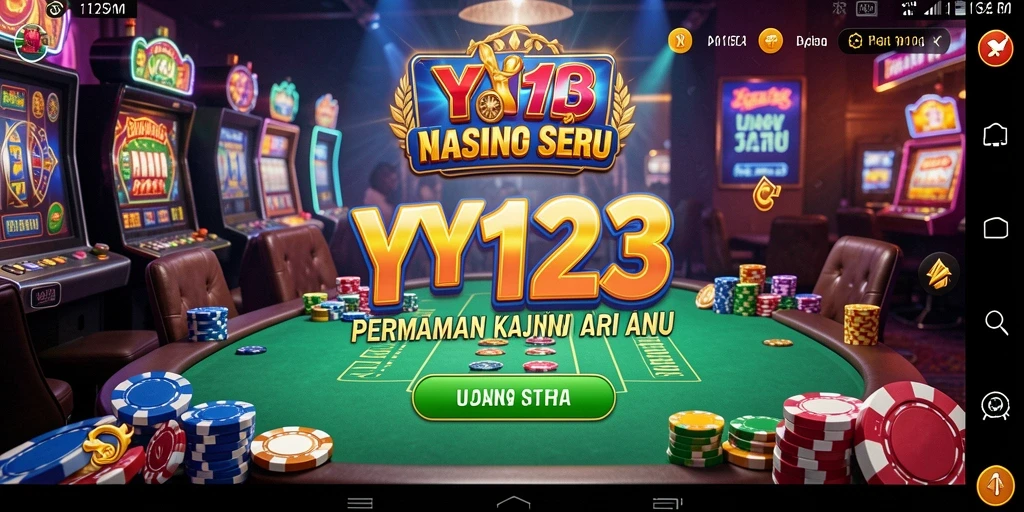 Tampilan permainan Kasino yang menarik dan memikat di YY123.